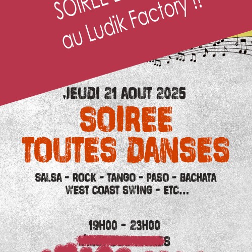 Soirée toutes danses