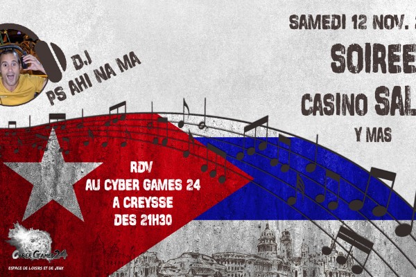 Soirée Casino Salsa y Màs - 12 Novembre 2022