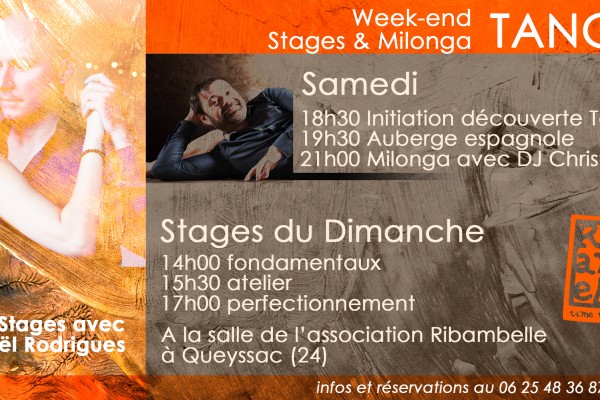 Week-end TANGO : Stages et Milonga