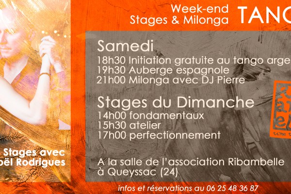 Week-end TANGO : Stages et Milonga