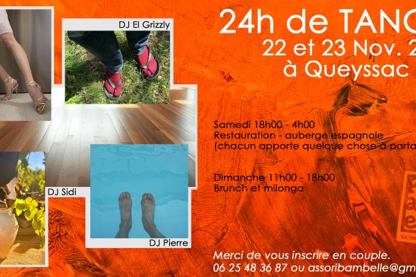24h de Tango à Queyssac