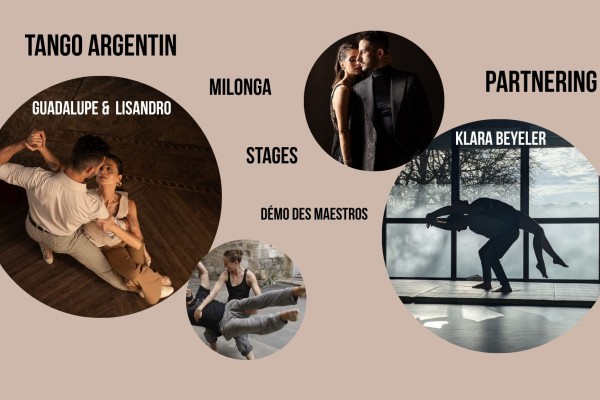 Stages Tango Argentin Milonga Partnering